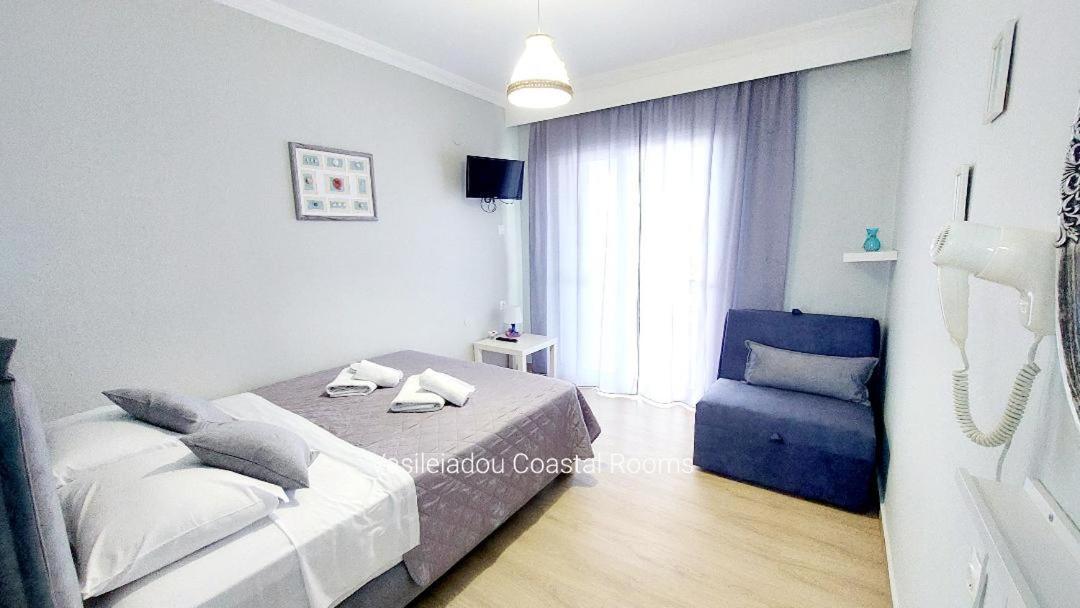 Vasileiadou Coastal Rooms Flogita Exterior foto